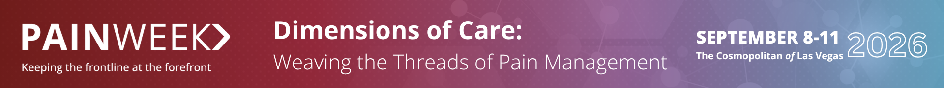 PAINWeek 2026 Event Banner