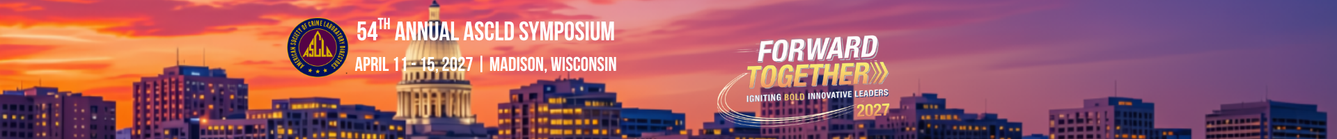 2027 ASCLD Symposium Event Banner