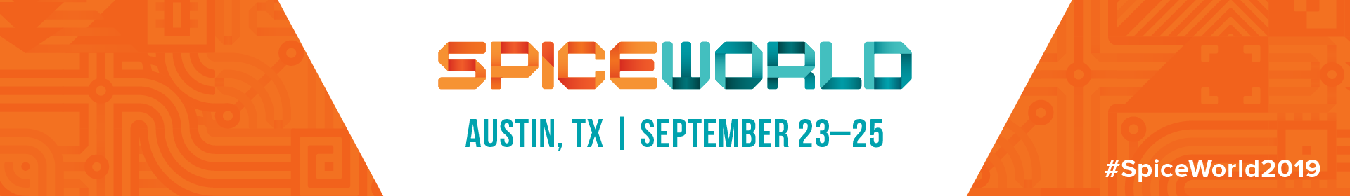 SpiceWorld 2019 Event Banner