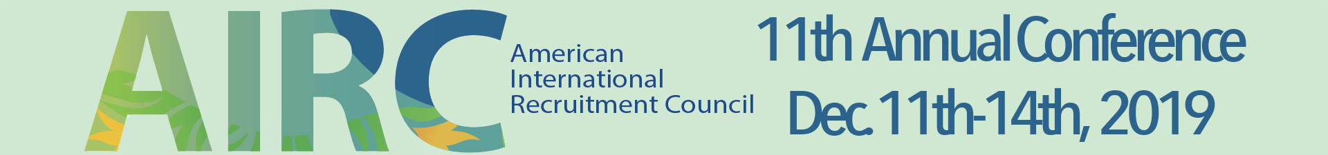 AIRC 11th Annual Conference: New Directions in International Recruitment: Exploring, Diversifying, and Leading the Way Event Banner