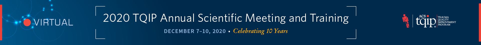 2020 TQIP Annual Scientific Meeting and Training Event Banner