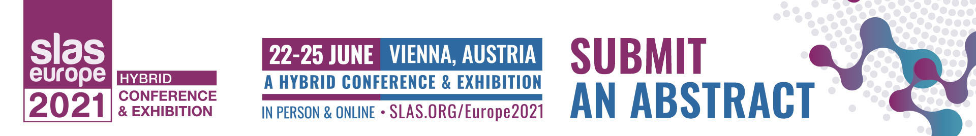 SLAS Europe 2021 Event Event Banner