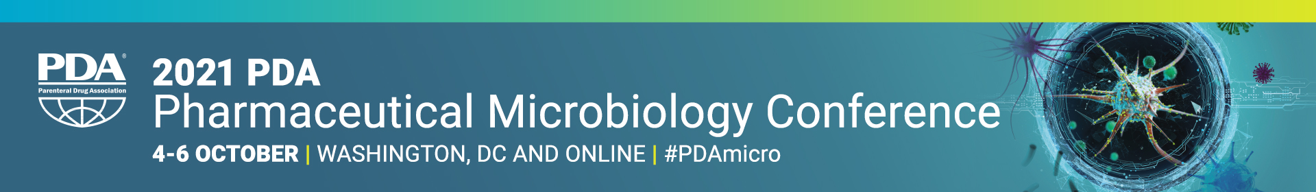 2021 PDA Pharmaceutical Microbiology Conference Event Banner
