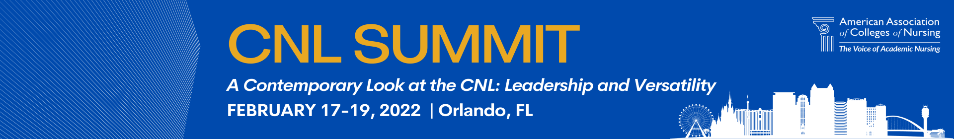 CNL Summit 2022 Event Banner