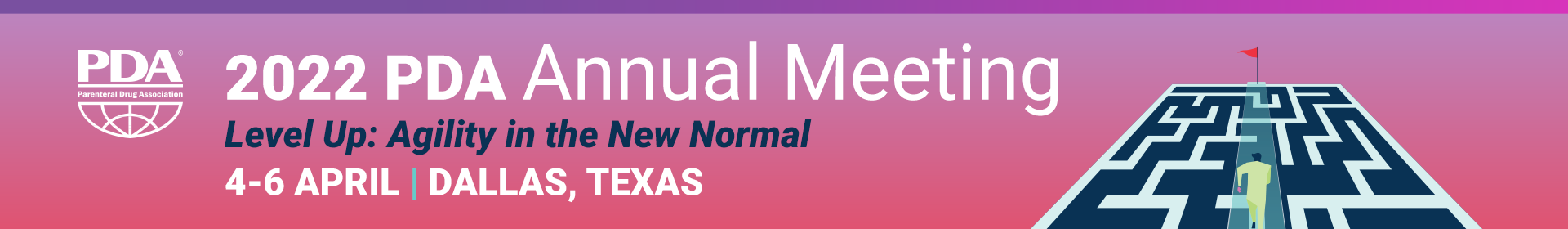 2022 PDA Annual Meeting Event Banner