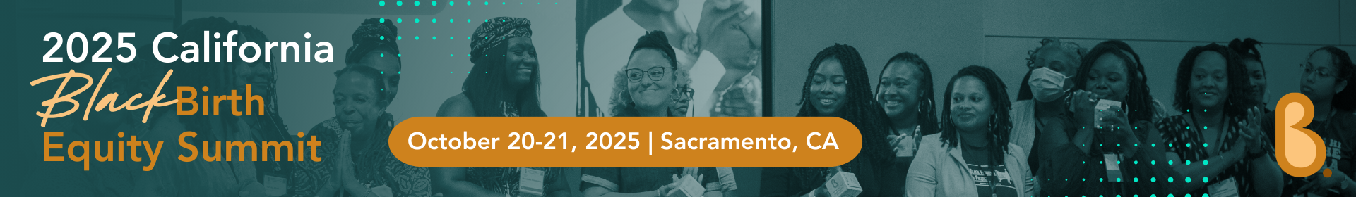 2025 California Black Birth Equity Summit Event Banner