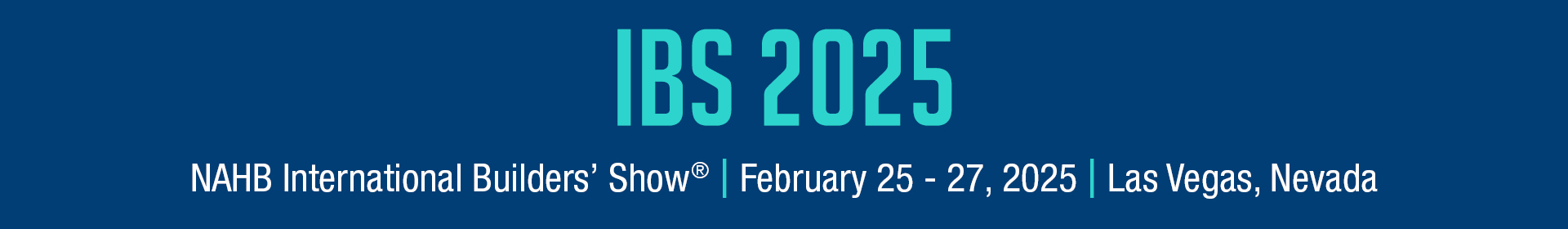 IBS 2025 | Classroom Education Event Banner