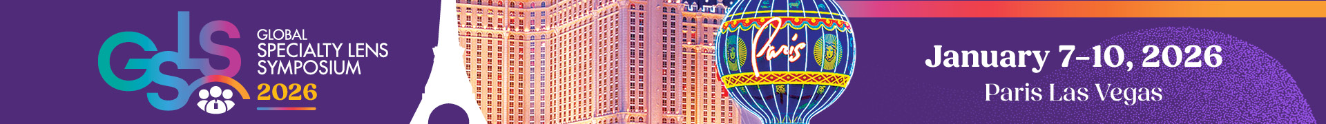 2026 Global Specialty Lens Symposium Event Banner