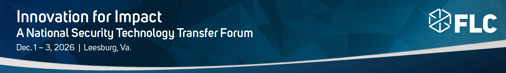 Innovation for Impact: A National Security Technology Transfer Forum  Event Banner
