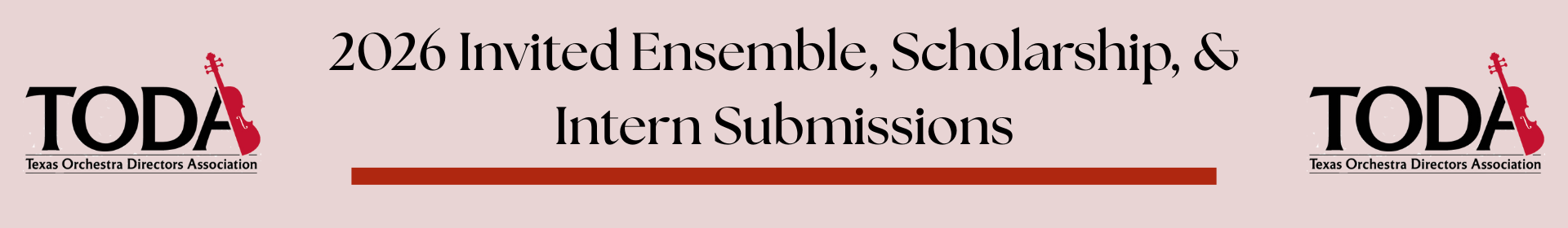 TODA Scorecard 2026 Event Banner