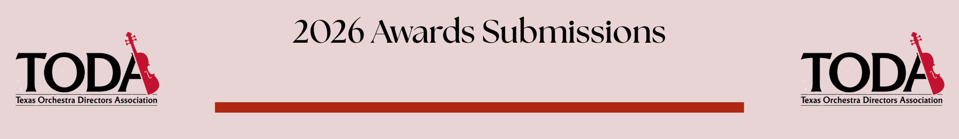 TODA Scorecard 2026 Event Banner