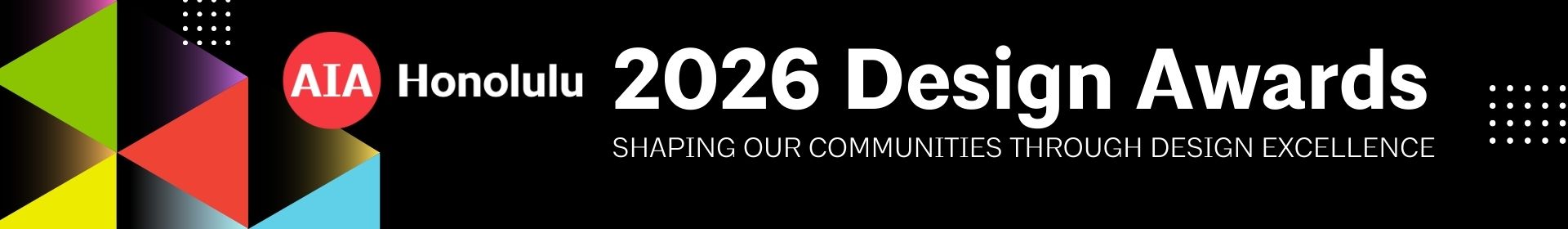2026 Design Awards Banner