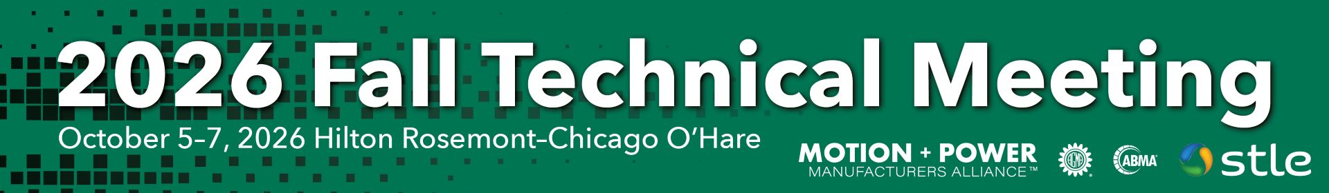 2026 Fall Technical Meeting Event Banner