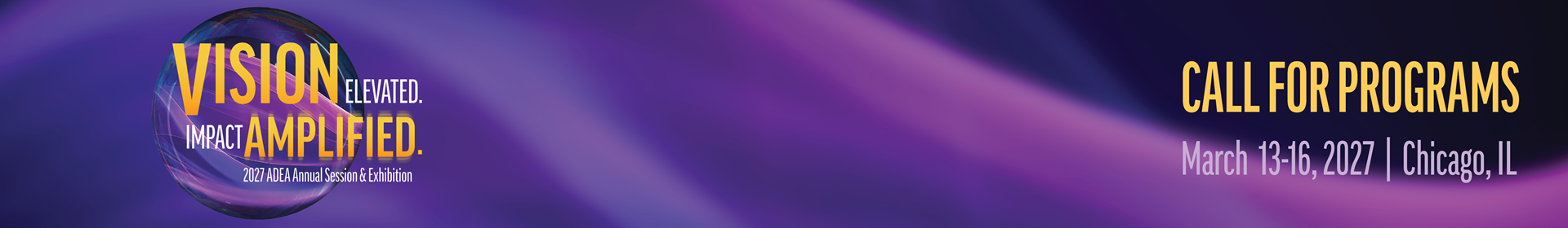 2027 Annual Session & Exhibition Event Banner