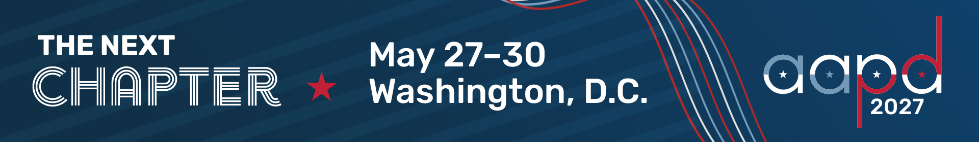 2027 AAPD Annual Meeting Event Banner