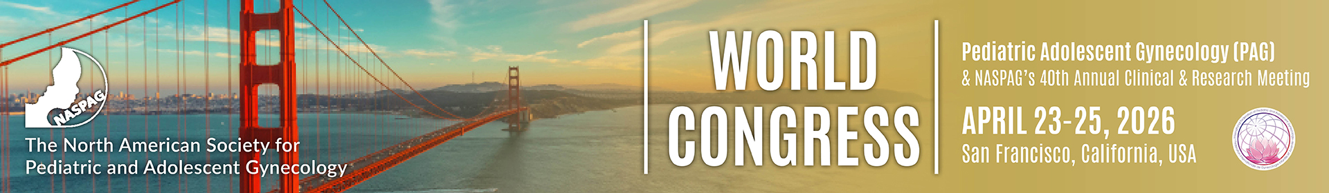 World Congress Pediatric Adolescent Gynecology Event Banner