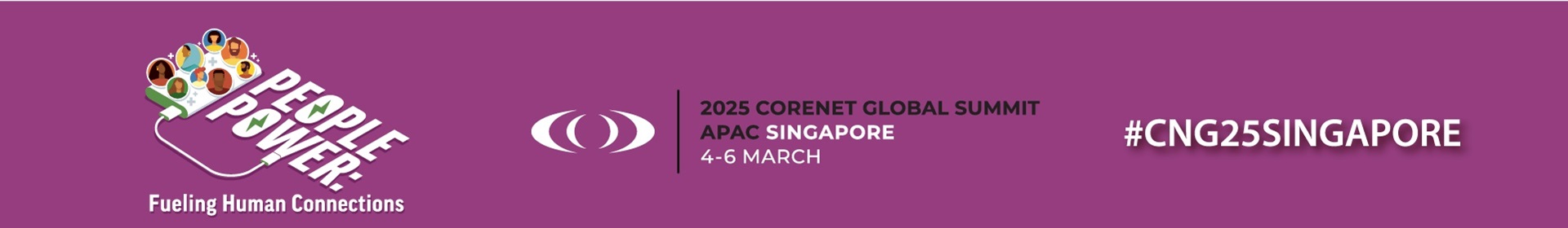 2025 CoreNet Global Summit | Singapore | 4-6 March