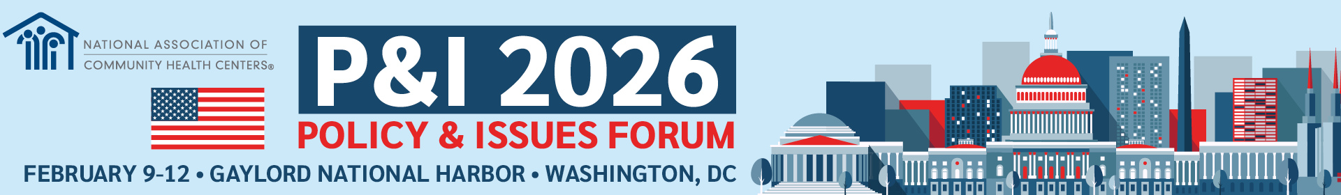 Policy & Issues Forum (P&I) 2026 Event Banner