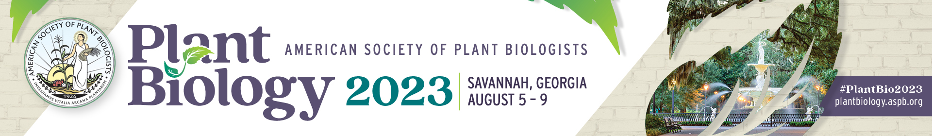 Plant Biology 2023 Event Banner