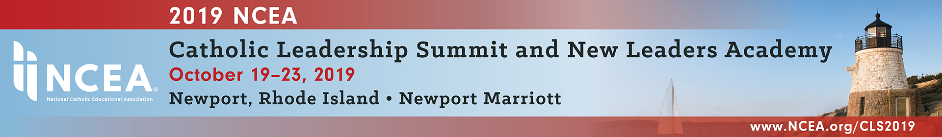 2019 NCEA Catholic Leadership Summit Event Banner