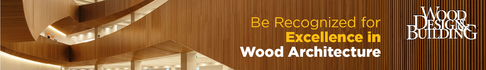 2020 Wood Design & Building Awards Event Banner