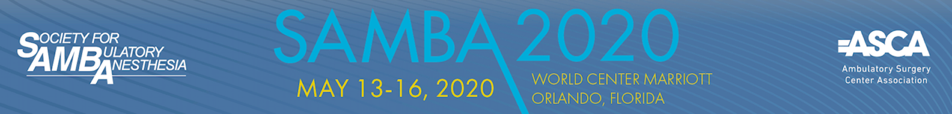 SAMBA 2020 Event Banner