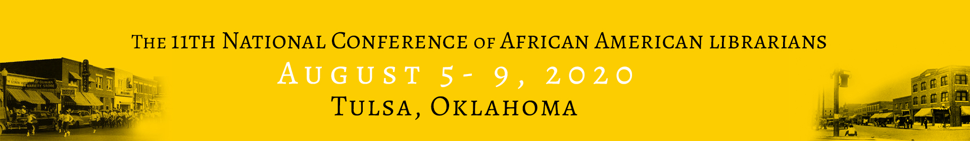 National Conference of African American Librarians XI  Event Banner