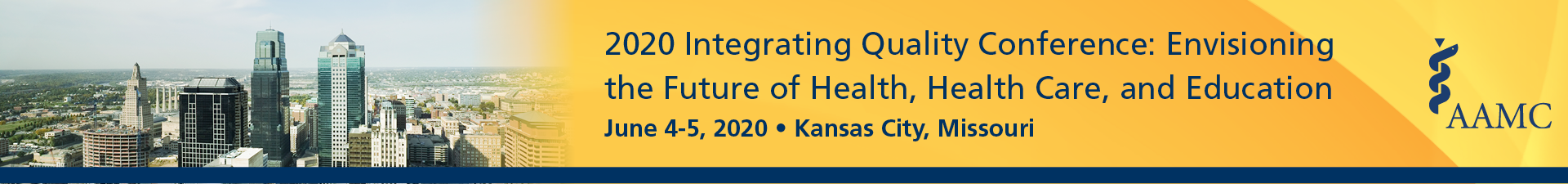 2020 Integrating Quality Conference Event Banner