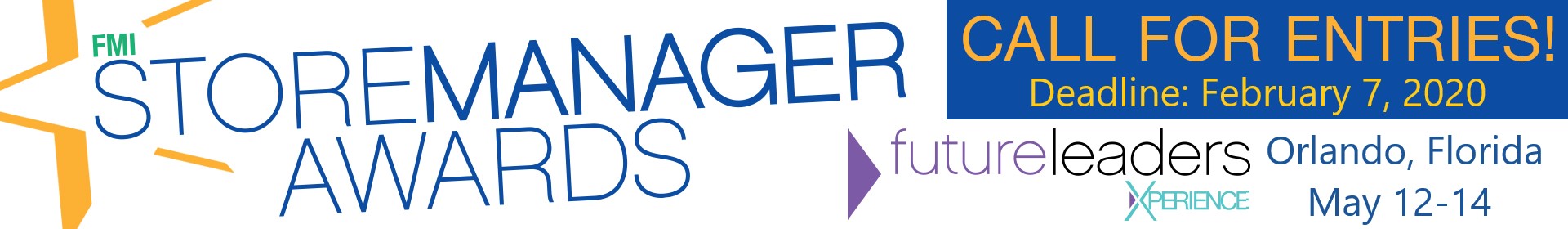Store Manager Awards Event Banner