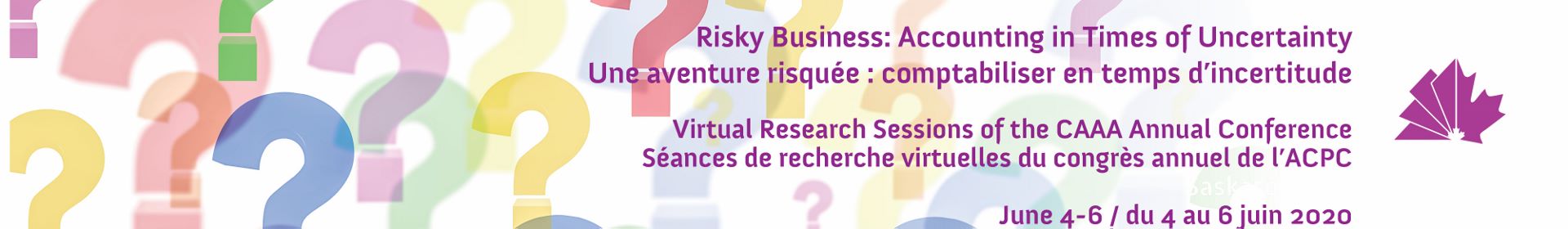 2020 CAAA virtual research sessions / Séances de recherce virtuelles 2020 de l'ACPC Event Banner