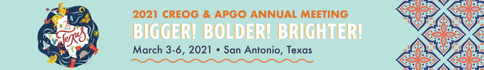 2021 CREOG & APGO Annual Meeting Event Banner