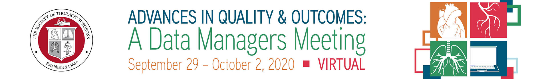 Advances in Quality & Outcomes: A Data Managers Meeting Event Banner