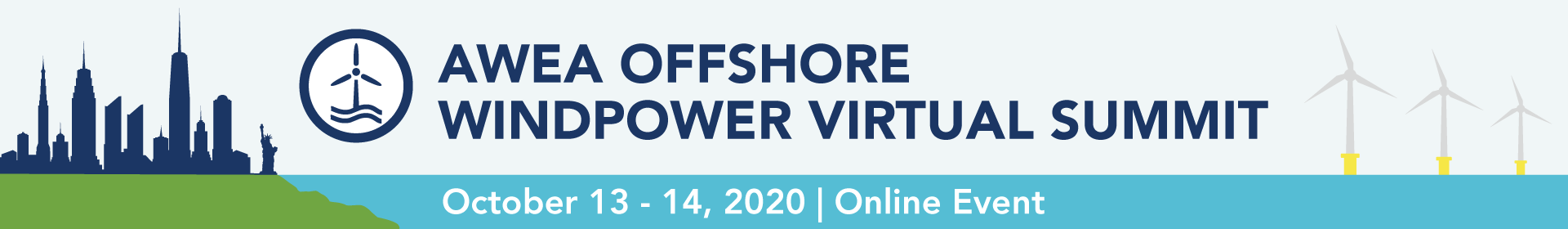 AWEA Offshore WINDPOWER Conference and Exhibition 2020 Event Banner