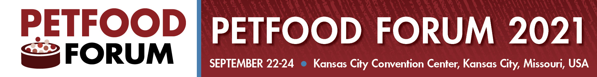 Pet Food Forum 2021 Event Banner