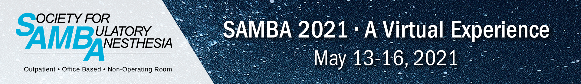 SAMBA 2021 Event Banner