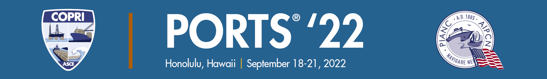 PORTS® '22 Event Banner