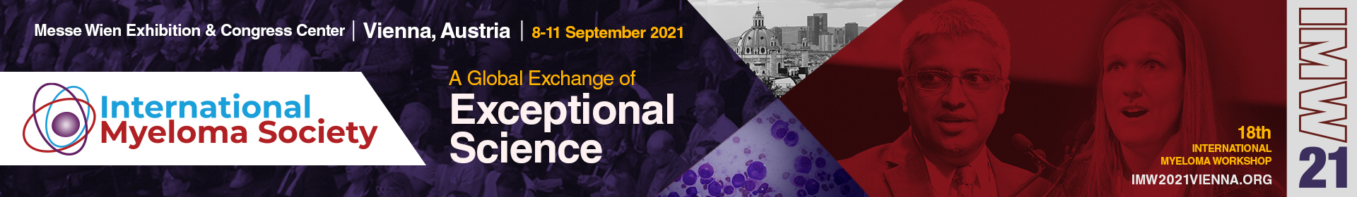 18th International Myeloma Workshop Event Banner