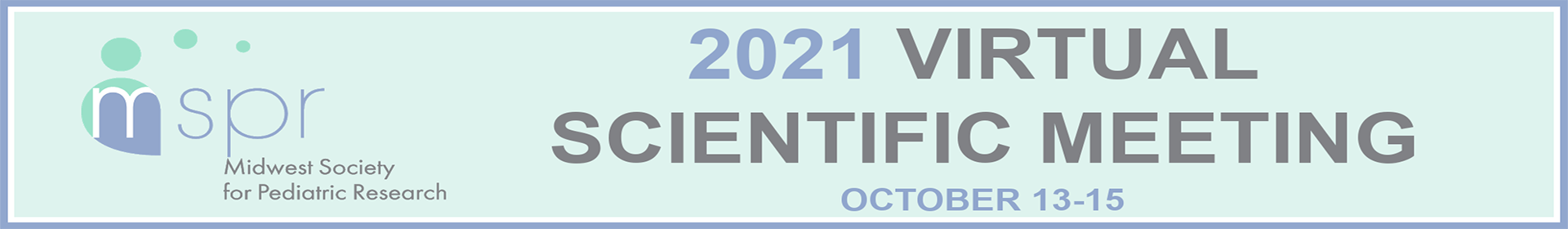 MSPR 2021 Virtual Scientific Meeting Event Banner