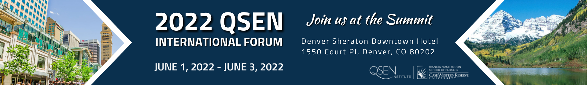 QSEN International Forum 2022 Event Banner
