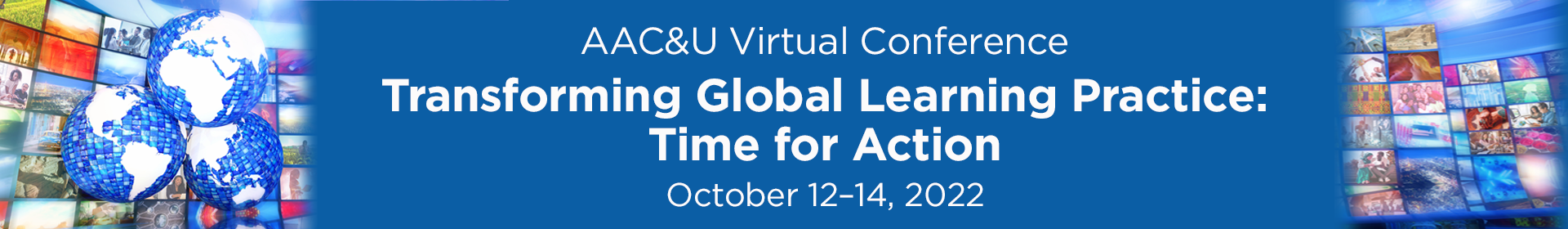 2022 AAC&U Conference on Global Learning Event Banner