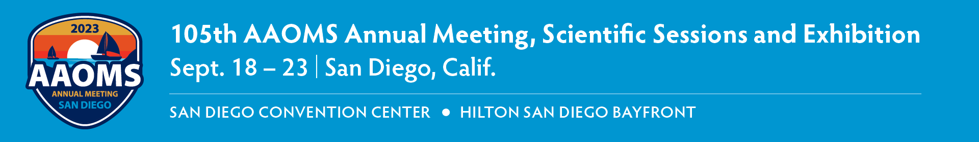 2023 AAOMS Oral Abstracts and Posters Event Banner