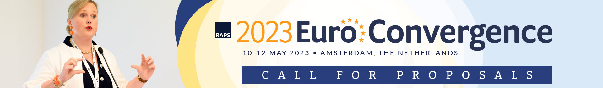 RAPS Euro Convergence 2023 Event Banner