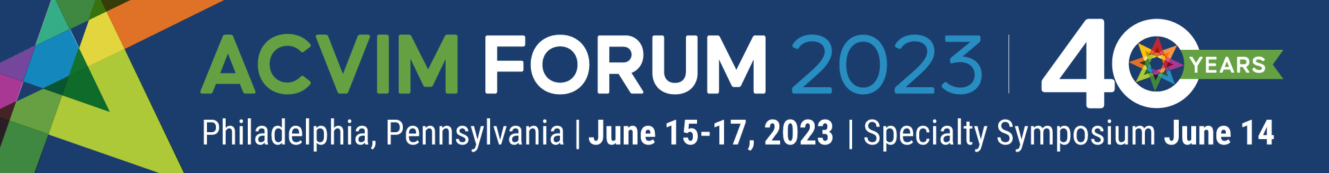 ACVIM Forum 2023 Event Banner