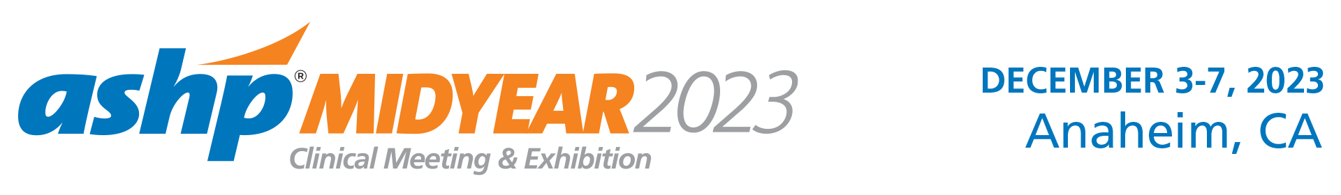 2023 Midyear Clinical Meeting & Exhibition Event Banner