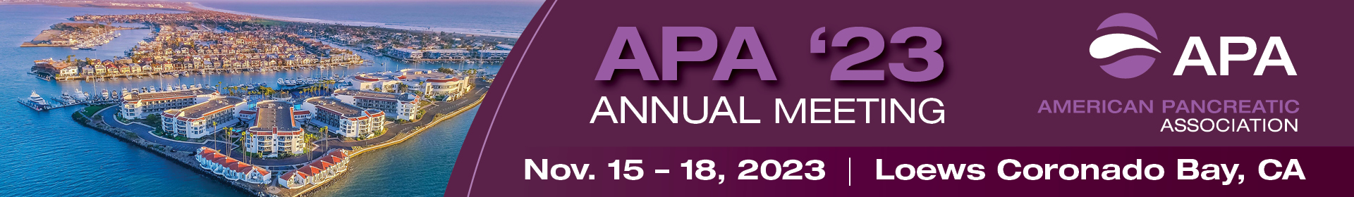 APA 2023 Annual Meeting Event Banner