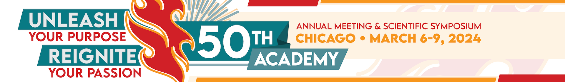 50th Academy Annual Meeting & Scientific Symposium Event Banner