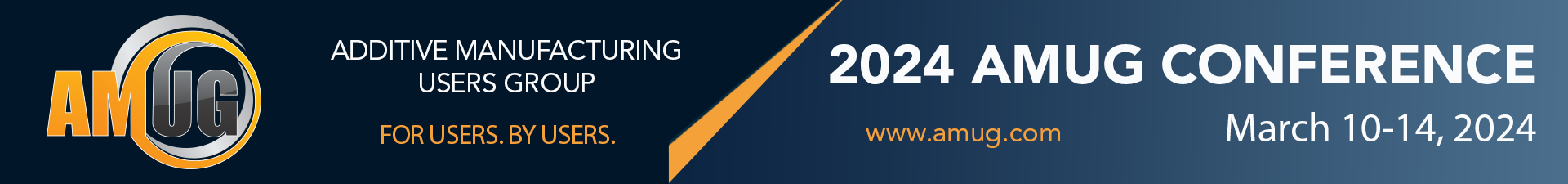 2024 AMUG Conference Event Banner