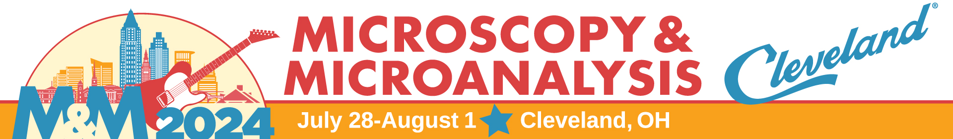 Microscopy & Microanalysis 2024 Event Banner