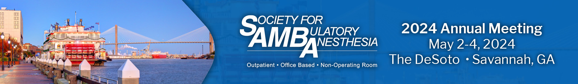 2024 SAMBA Annual Meeting Event Banner