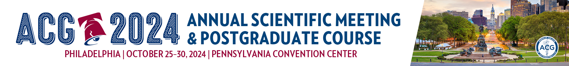 ACG 2021 Annual Scientific Meeting and Postgraduate Course